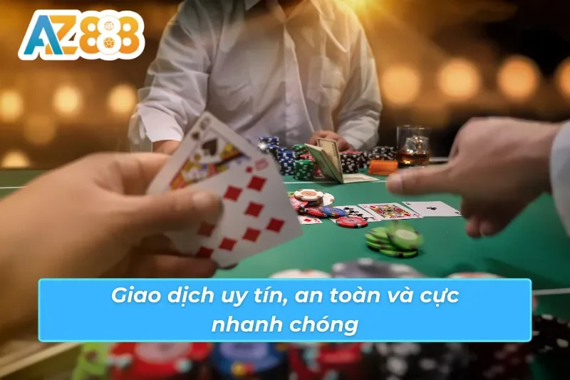 Hệ thống giao dịch của Casino AZ888 uy tín và nhanh chóng