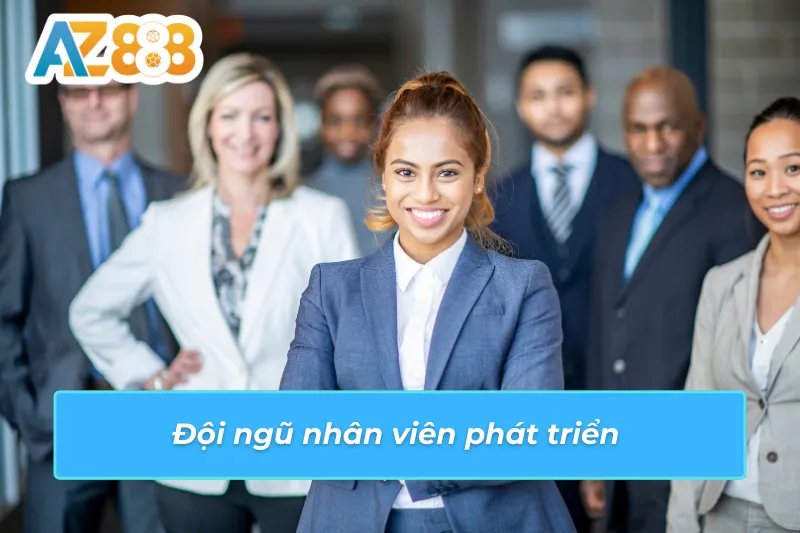 Đội ngũ nhân viên phát triển az888