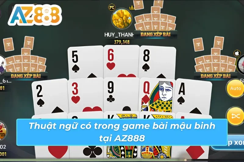 Thuật ngữ có trong game bài mậu binh AZ888